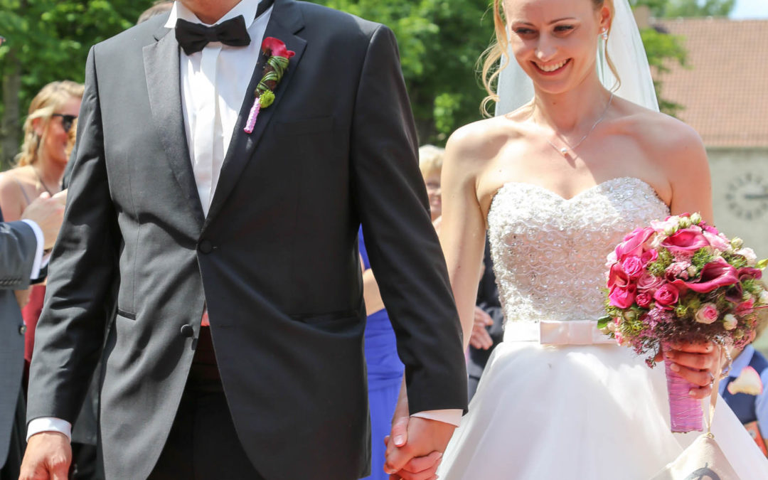 Frisörmeisterin Annika Schulz kann Haare und Hochzeit! Wir gratulieren!