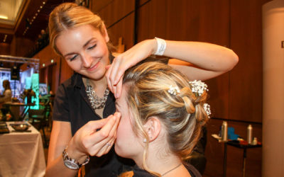Hochzeitsfrisuren live frisiert auf der Hochzeitsmesse 2016 in Reutlingen